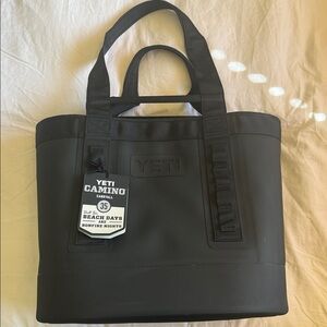 Yeti Camino Carryall 35 Tote in Black, NWT